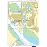 Admiralty Small Craft Chart 5600 - The Solent and Approaches provides a detailed maritime navigational chart of the River Itchen, showcasing water depths, navigation routes, and surrounding areas. Insets include Ashlett Creek. The map features a scale, compass rose, and key navigation markers. Published by Admiralty as part of their ADMIRALTY Small Craft Charts series.