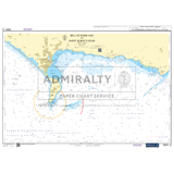 A nautical chart titled "Admiralty Small Craft Charts - 5601 - East Devon and Dorset" from Admiralty, ideal for coastal navigation, displaying detailed depths, navigational aids, and landmarks. The chart includes coordinates, maritime boundaries, a marked anchoring area, and is suitable for small craft charts used by maritime experts.